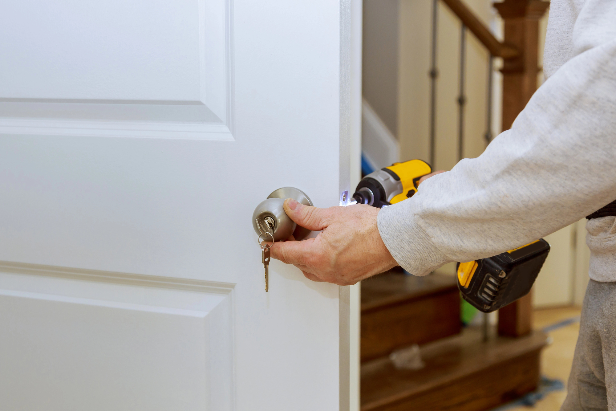 Locksmith service call